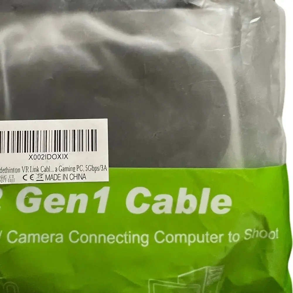 Electronics Cable Lot-Cat 6 Patch Ethernet, Coax, USB 3.2 Gen 1 VR , TRS to XLR
